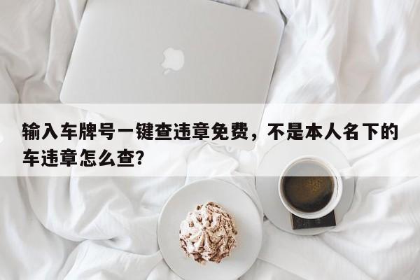 输入车牌号一键查违章免费，不是本人名下的车违章怎么查？-第1张图片-慕熙生活网